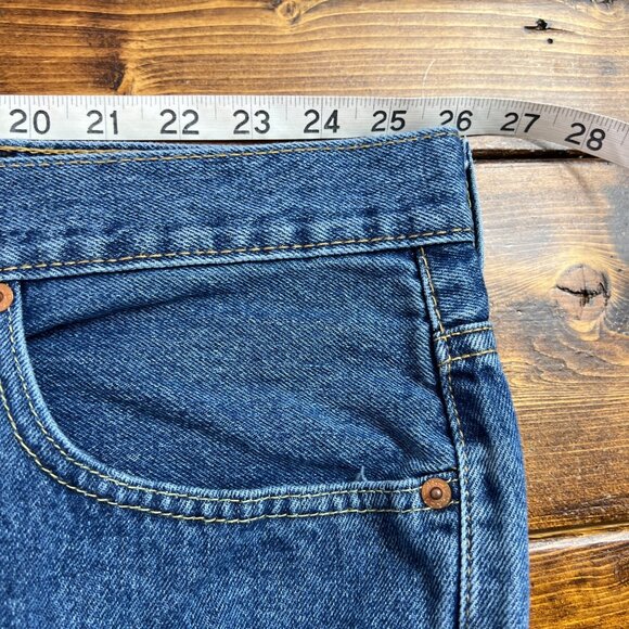 2 Pair Levis 550 Mens Relaxed Fit Classic Jeans 5 Pocket Big & Tall Denim 52x30 - Picture 6 of 9